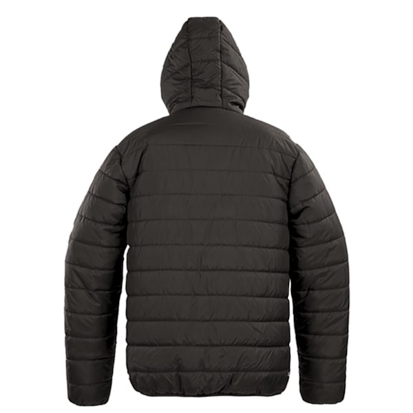 Result Core Herr Mjukt Vadderad Jacka 4XL UK Svart Black 4XL UK