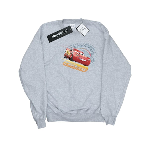 Disney Boys Cars Lightning McQueen Sweatshirt 9-11 år Sport Sports Grey 9-11 Years