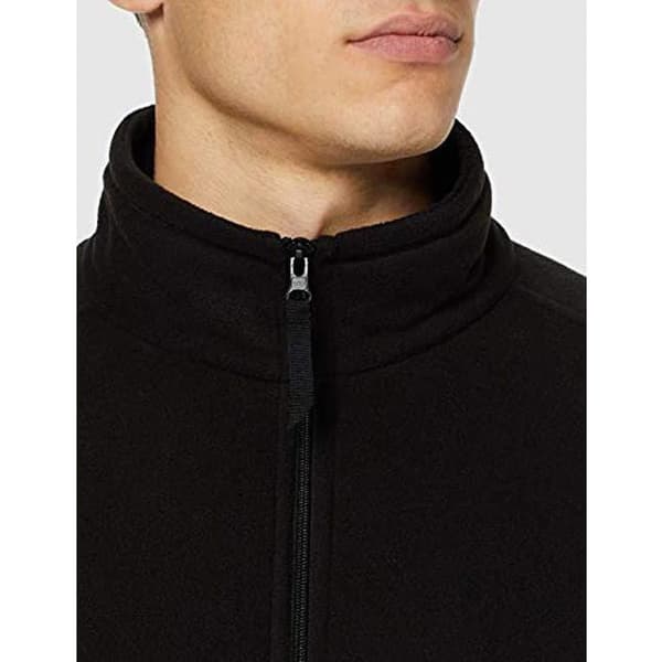 Regatta Herr Plain Micro Fleece Full Zip Jacka (Layer Lite) L Black L