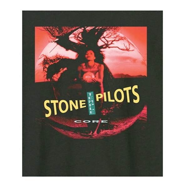Amplified Unisex Vuxen Core Album Cover Stone Temple Pilots T-Shirt Charcoal M