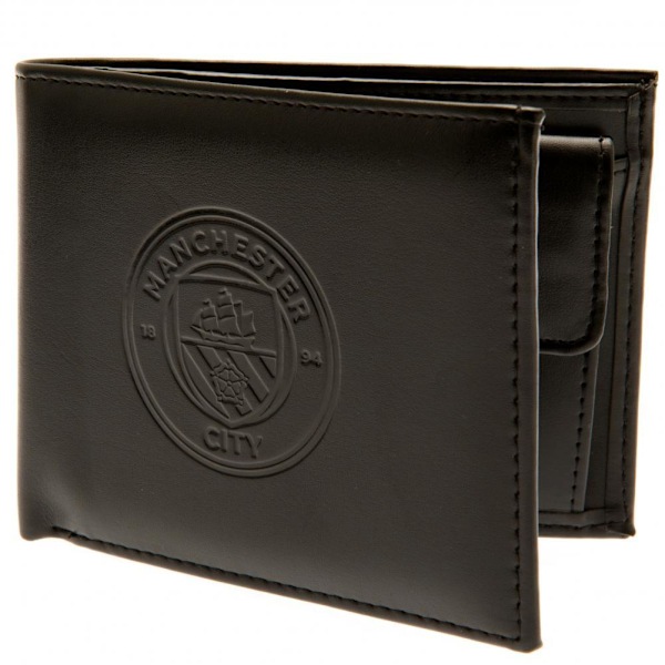 Manchester City FC Präglad Plånbok One Size svart black One Size