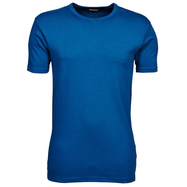 Tee Jays herr Interlock kortärmad T-shirt 2XL Indigo Indigo 2XL