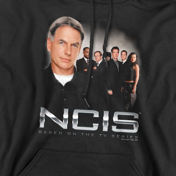 NCIS Herr Investigators Hoodie XXL Svart Black XXL