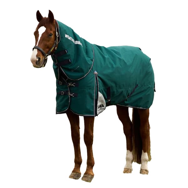 Weatherbeeta Comfitec Plus Dynamic High-Neck 100g Hästtäcke Forest Green/Navy 6´ 5