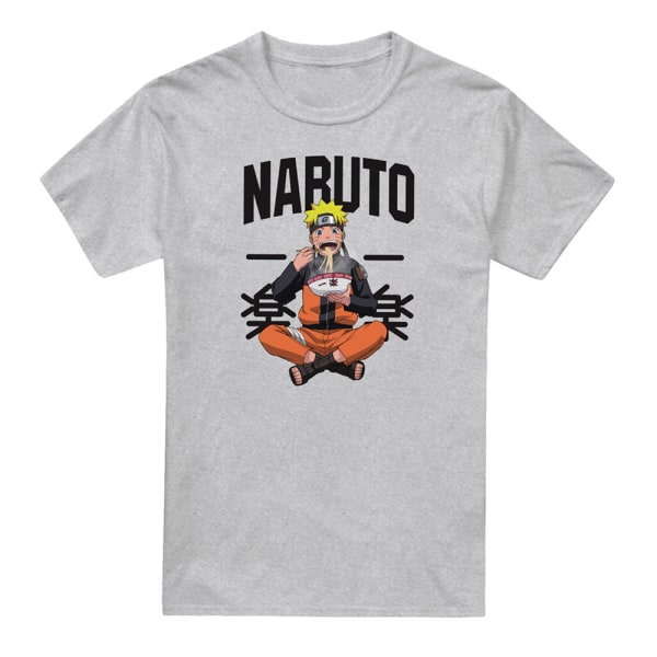 Naruto Mens Great Ramen Heather T-Shirt M Sports Grey Sports Grey M