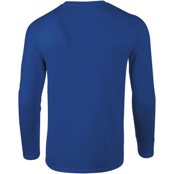 Gildan Herr Soft Style Långärmad T-shirt 3XL Marinblå Navy Blue 3XL