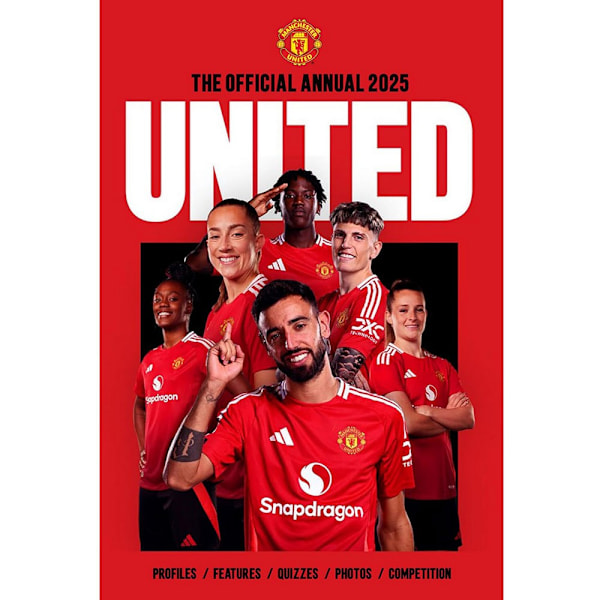 Manchester United FC 2025 Årsbok One Size Röd Red One Size