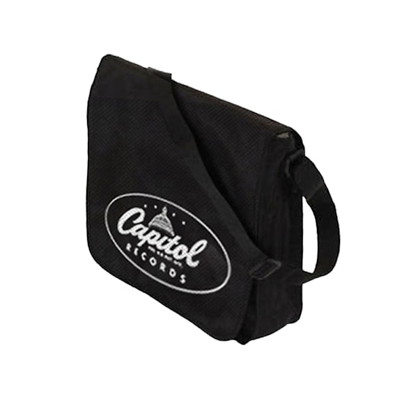 RockSax Capitol Records Messenger Bag One Size Svart/Vit Black/White One Size