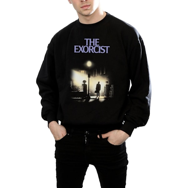 The Exorcist Mens Classic Poster Sweatshirt 3XL Svart Black 3XL