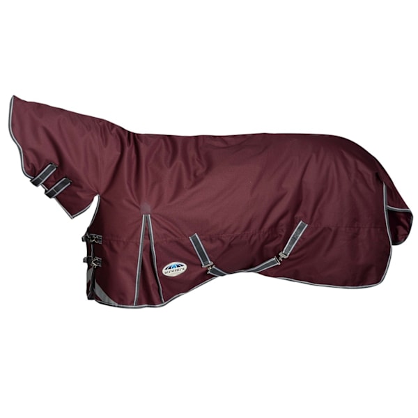 Weatherbeeta Comfitec Plus Dynamic II Combo Neck Midweight Hästtäcke Maroon/Grey/White 5´ 6