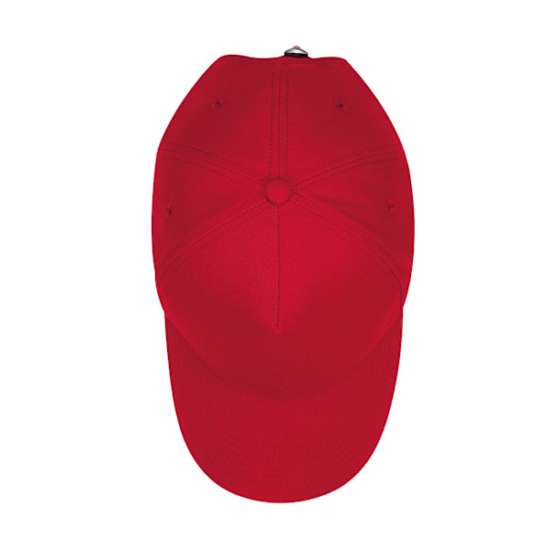 Beechfield Unisex Adult Authentic 5 Panel Cap One Size Classic Classic Red One Size