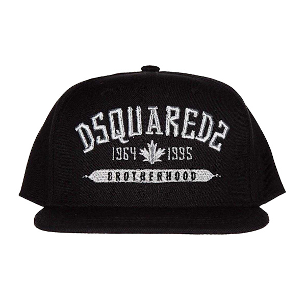 DSquared2 Logokeps One Size Svart/Vit Black/White One Size