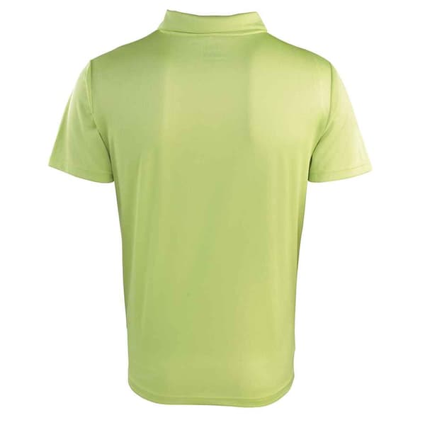 Premier Unisex Coolchecker Studded Plain Polo Shirt M Lime Lime M
