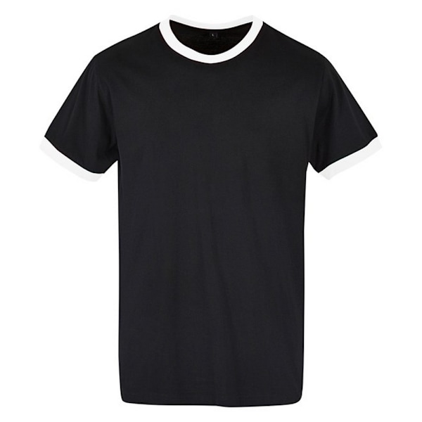 Bygg ditt varumärke herr T-shirt S svart/vit Black/White S