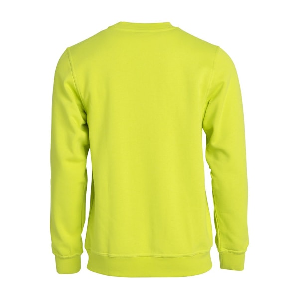 Clique Unisex Vuxen Enfärgad Sweatshirt S Synlighet Grön Visibility Green S