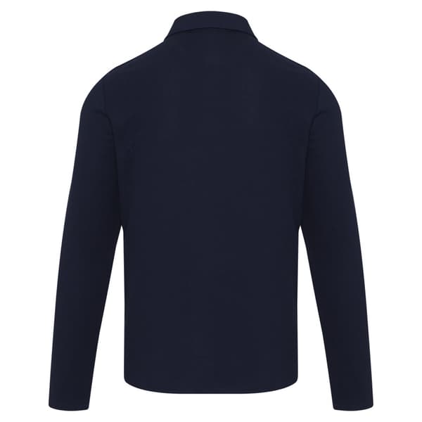 Elevate Unisex Vuxen Apollo Långärmad Pikétröja M Marinblå Navy M
