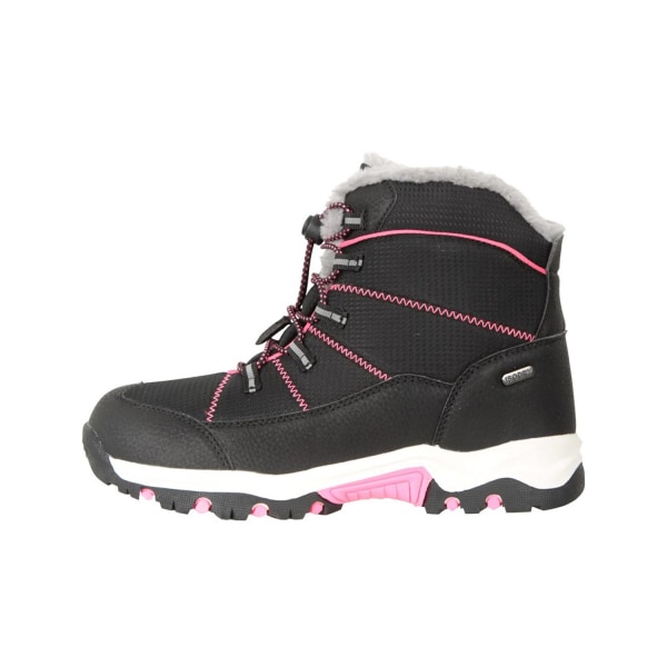 Mountain Warehouse Barnens/Barn Comet Vattentäta Snöstövlar 4 Black 4 UK