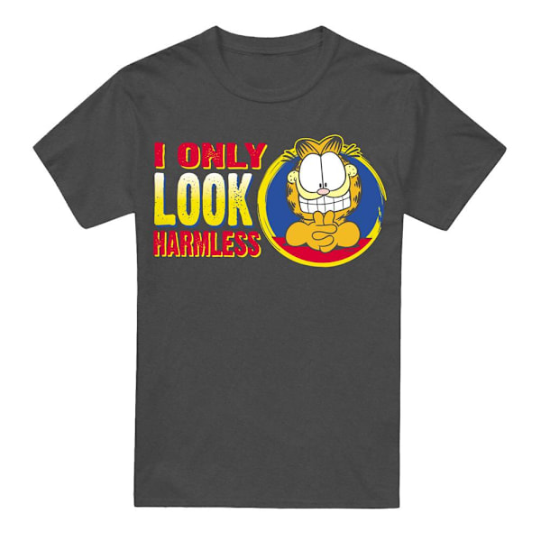 Garfield Unisex Vuxen Jag Ser Bara Oskyldig Ut T-Shirt XL Kolgrå Charcoal XL