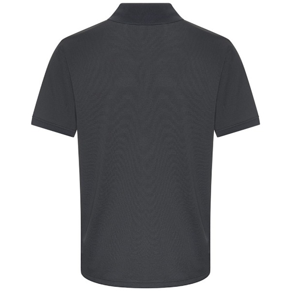 PRO RTX Herr Pro Piqué Fuktavledande Pikétröja M Solid Grå Solid Grey M