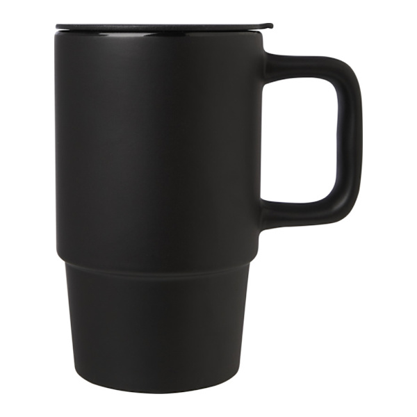 Floso Carter Keramik 450ml Resemugg One Size Solid Svart Solid Black One Size