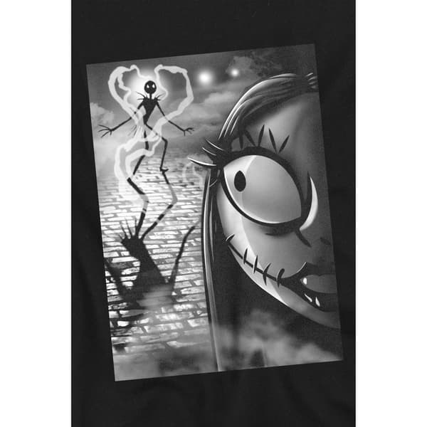 The Nightmare Before Christmas Herr Sally Närbild T-Shirt M Bl Black M