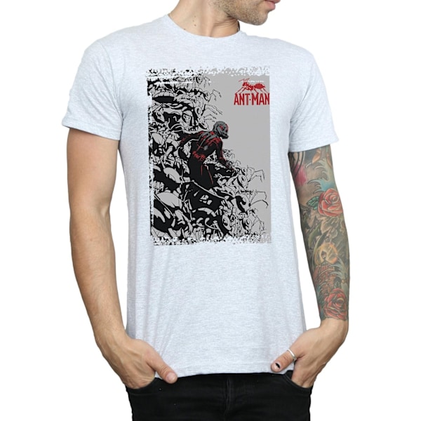 Marvel Herr Ant-Man Army T-shirt M Sports Grey Sports Grey M