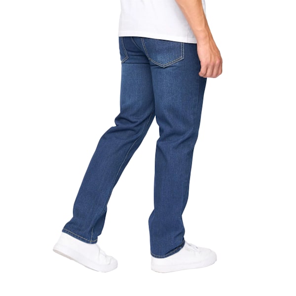 Smith & Jones Herr Sazzi Raka Jeans (2-pack) 36L Mörk Wa Dark Wash/Stone Wash 36L