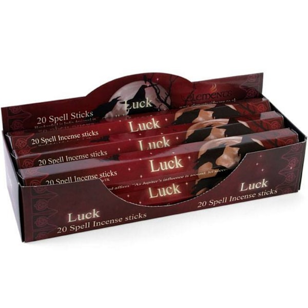 Elements Luck Spell Rökelsestickor (Låda med 6 paket) En Storlek Röd Red One Size
