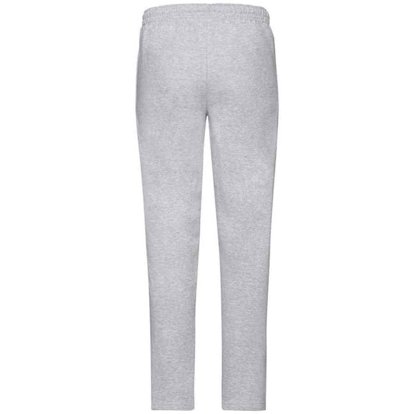 Fruit of the Loom Unisex Vuxen Klassisk Heather Open Hem Joggingbyxor Heather Grey S