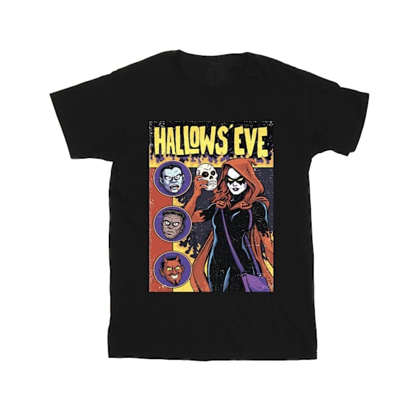 Marvel Girls Hallows Eve Comic Cover Bomull T-shirt 5-6 år B Black 5-6 Years