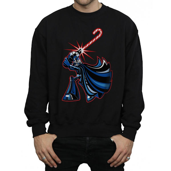 Star Wars Darth Vader Julgodis Sockersweatshirt M Svart Black M
