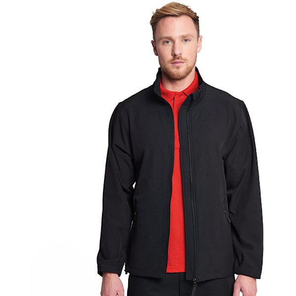 RTXtra Classic 2-lagers softshelljacka för män, XL, svart Black XL