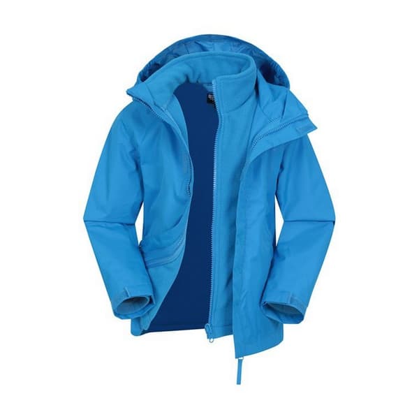 Mountain Warehouse Barnjacka 3 i 1 för barn 9-10 år Cobalt Blue 9-10 Years