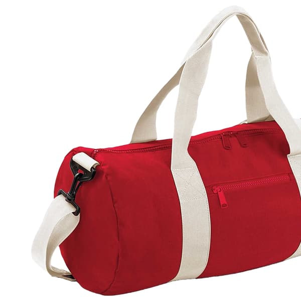 Bagbase Original Duffelväska One Size Classic Röd/Off White Classic Red/Off White One Size