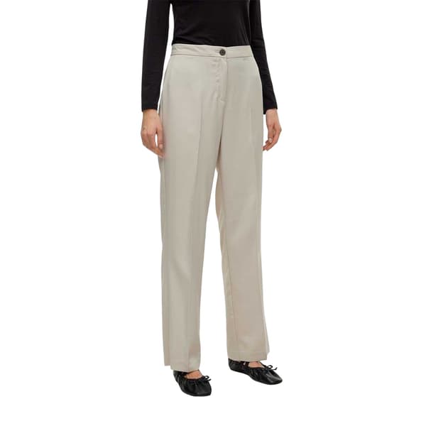 Vero Moda Dam Vmrita Vanliga Byxor L Silver Silver L