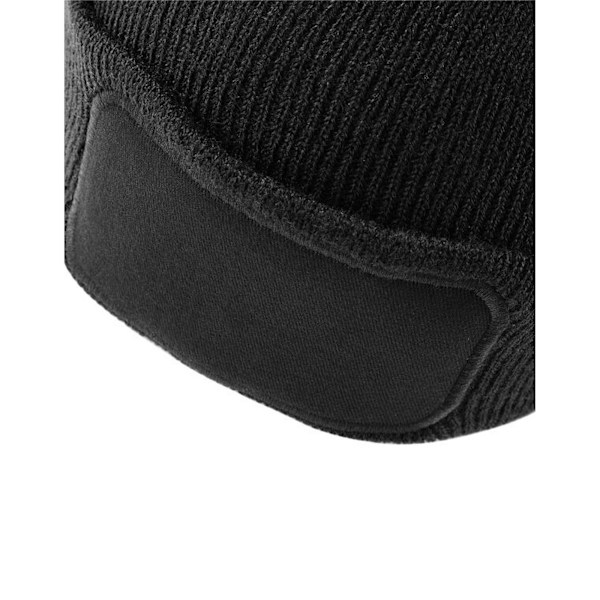 Beechfield Unisex Vuxen Original Patch Beanie One Size Svart Black One Size