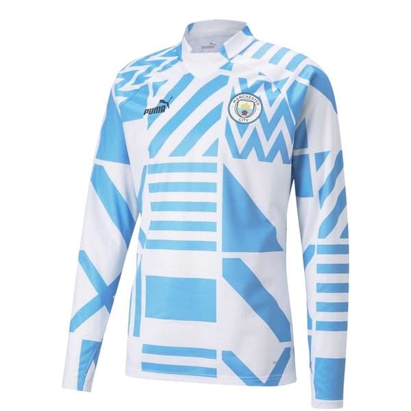 Puma Herr Prematch 22/23 Manchester City FC Tröja M Vit/Blå White/Blue M