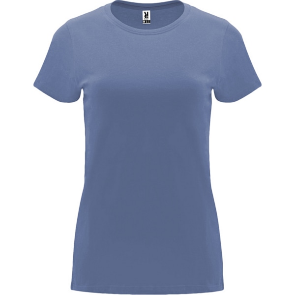 Roly Dam/Dam Capri Kortärmad T-shirt M Blå Denim Blue Denim M