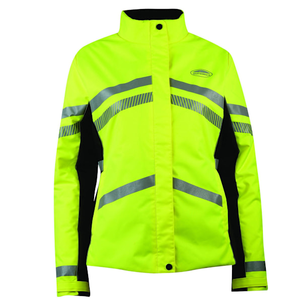Weatherbeeta Unisex Vuxen Reflex Tung Vattentät Jacka Hi Vis Yellow XL