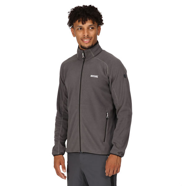 Regatta Herr Hadfield Full Zip Fleece Jacka 3XL Tätgrå Seal Grey 3XL