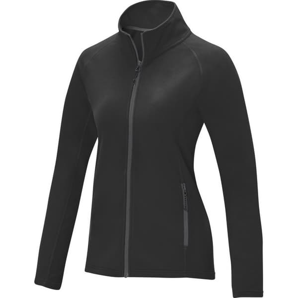 Elevate Essentials Dam/Kvinnor Zelus Fleecejacka XL Solid B Solid Black XL