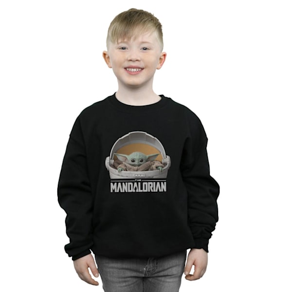 Star Wars Pojkar The Mandalorian The Child Pod Sweatshirt 3-4 År Black 3-4 Years
