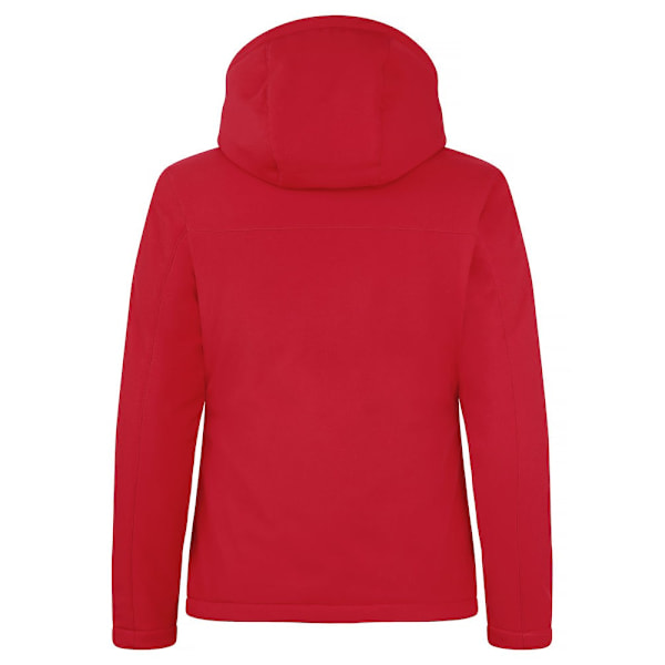 Clique Dam/Kvinnor Vadderad Soft Shell Jacka S Röd Red S