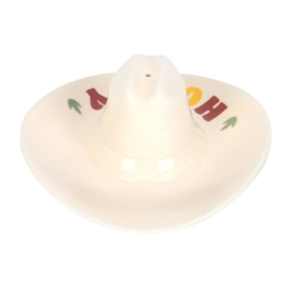 Something Different Howdy Cowboyhatt Rökelsehållare En Storlek White One Size