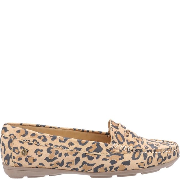 Hush Puppies Dam/Dam Margot Leopardmönstrade mockalågskor 7 Brown/Black 7 UK