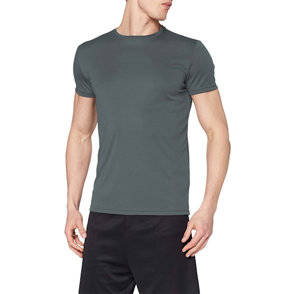 Stedman Mens Active Sports Tee M Granite Grey Granite Grey M