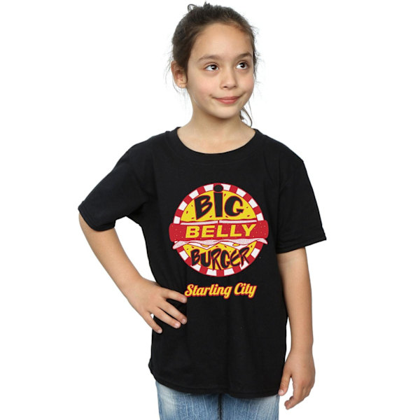 DC Comics Girls Arrow Big Belly Burger Logo Bomull T-shirt 12-1 Black 12-13 Years