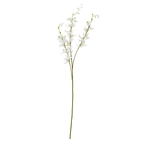Hill Interiors Cymbidium Spray Konstgjord Blomma One Size Vit White One Size