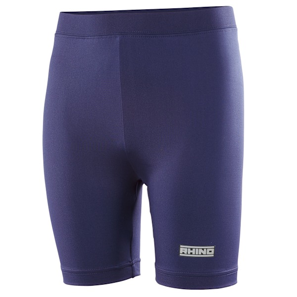 Rhino Barnunderkläder Termo Sport Baslager Shorts för Pojkar Navy 5-6