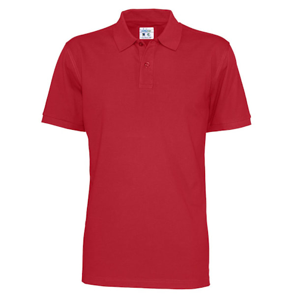 Clique Herr Pique Poloshirt 3XL Röd Red 3XL